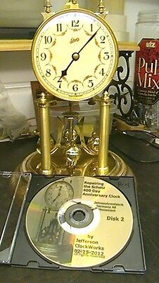 Clock Repair Dvd Video - Repairing The Schatz 400 Day Anniversary Clock